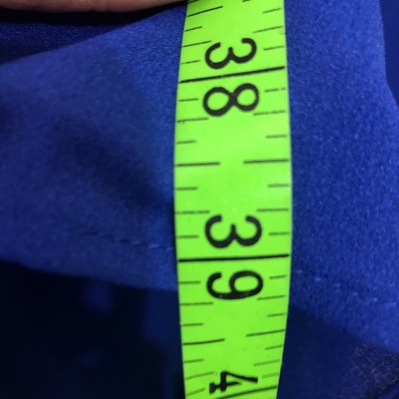 - Womens Blue Dress. Size XL - Picture 4 of 6